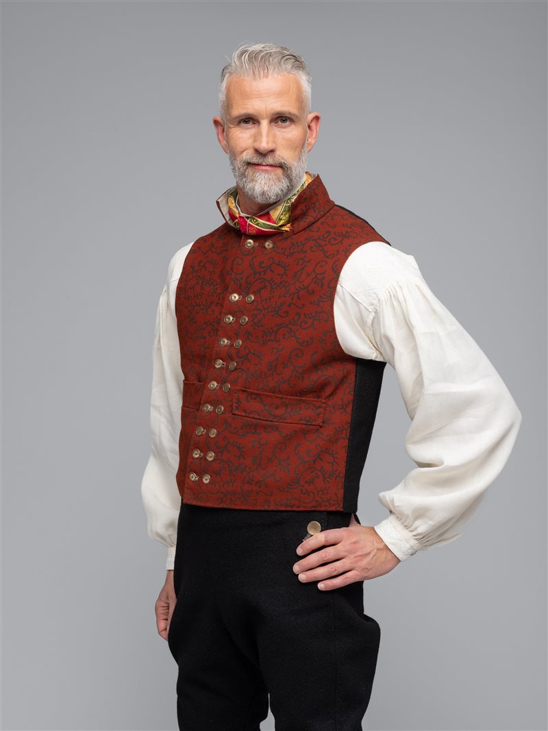 Vest til herrebunad fra Østerdal - Østerdalsbunad - Innlandet - Norsk